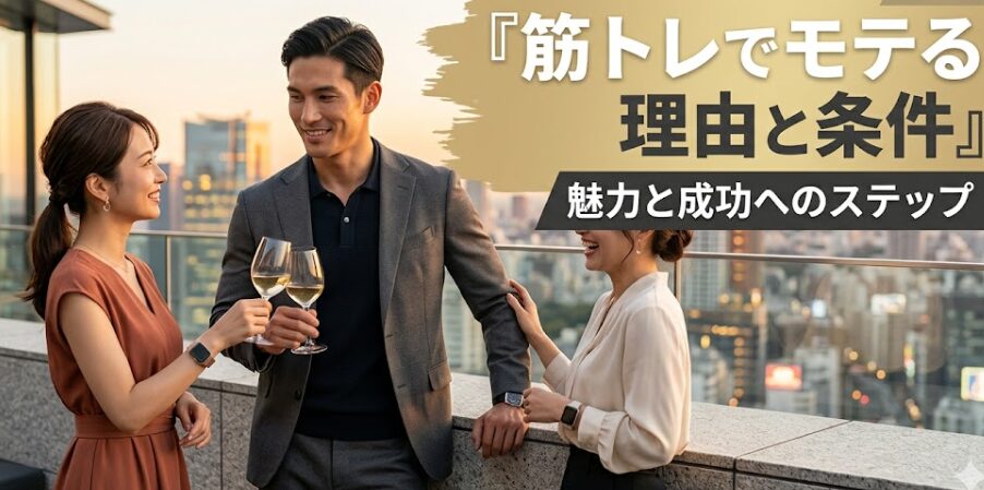 筋トレでモテる理由と条件