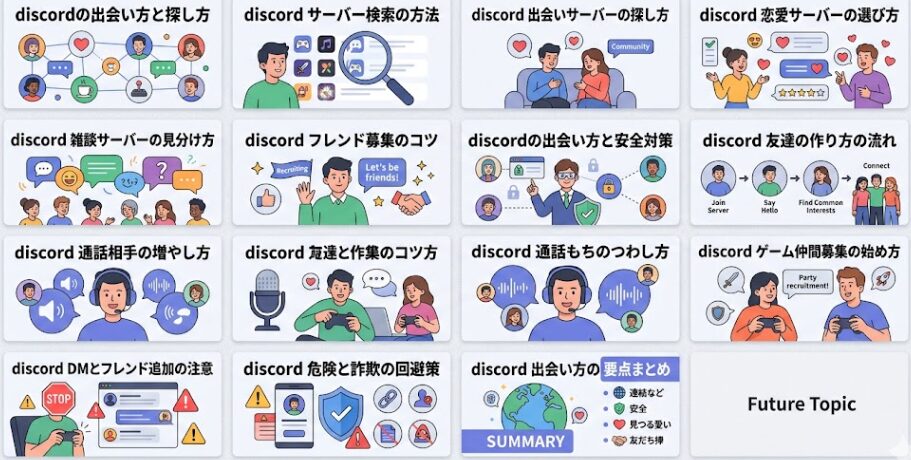 Discordの出会い方と安全に出会うための完全ガイド