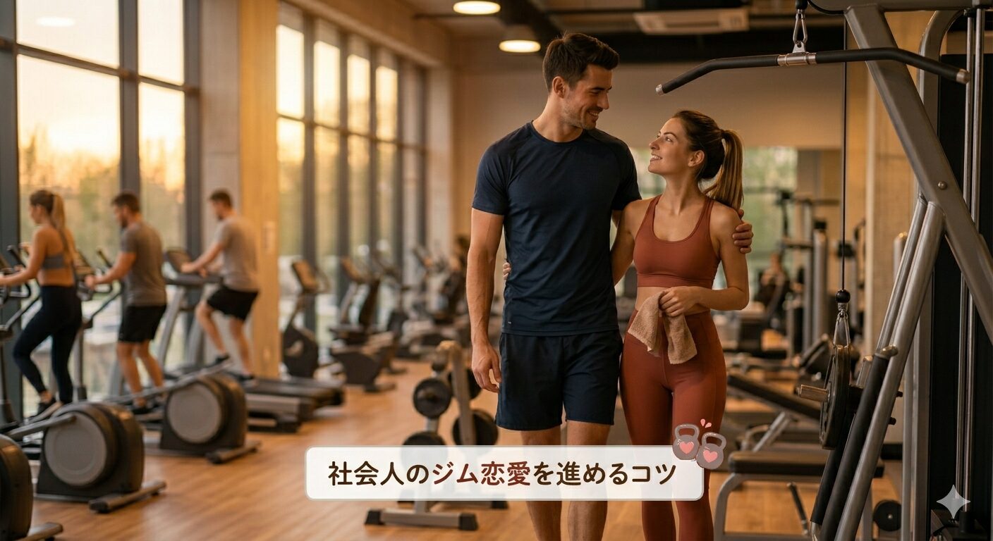 社会人のジム恋愛を進めるコツ