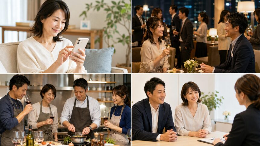出会いの場は40歳からでもある現実的な探し方