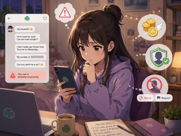 出会い クローバーは安全？口コミ評判とサクラ疑惑を徹底解説