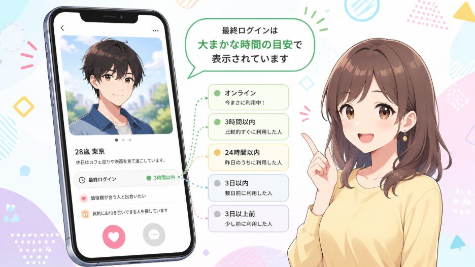 ワクワクメールのログイン時間を隠す方法|バレるケースも解説