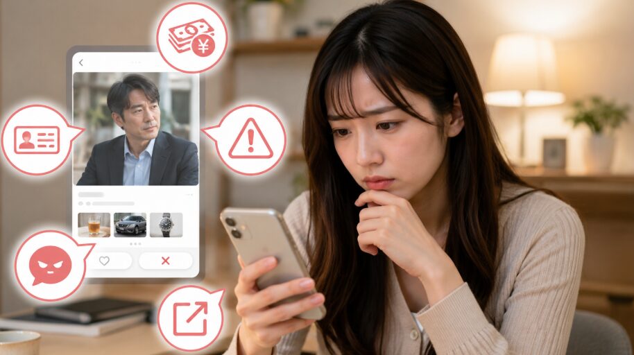 ワクワクメールのパパ活プロフィールは危険?例文と注意点を解説
