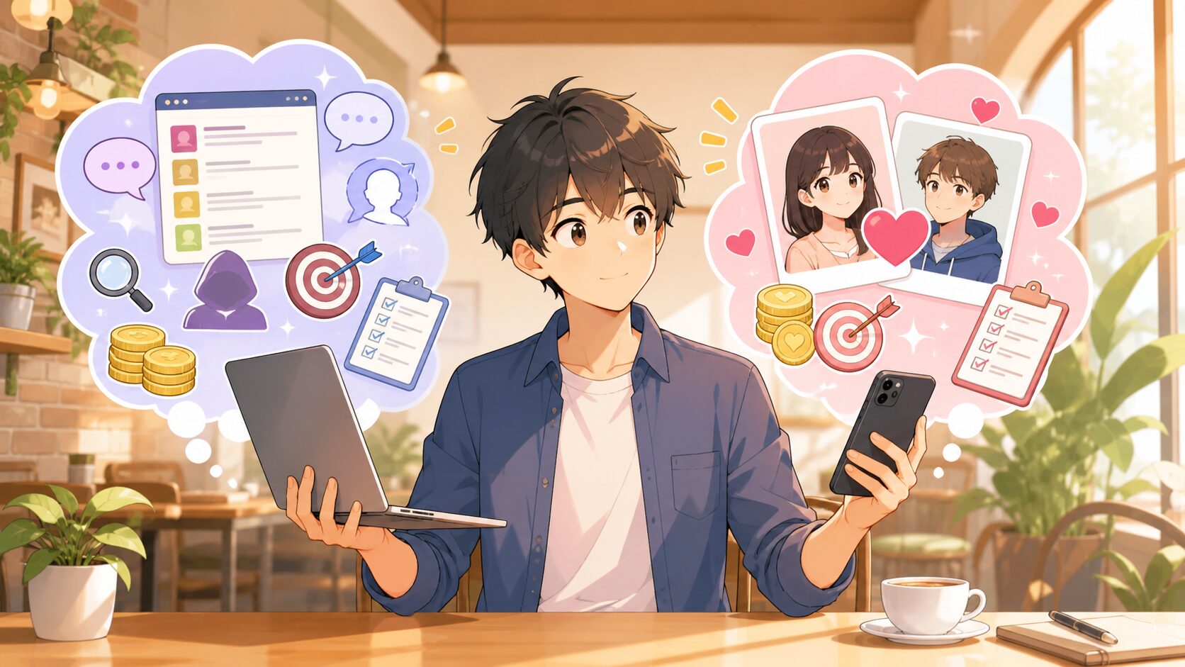 出会系サイトとマッチングアプリの違いを料金と目的で徹底比較