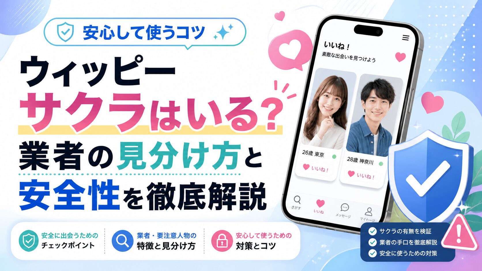 ウィッピー サクラはいる？業者の見分け方と安全性を徹底解説
