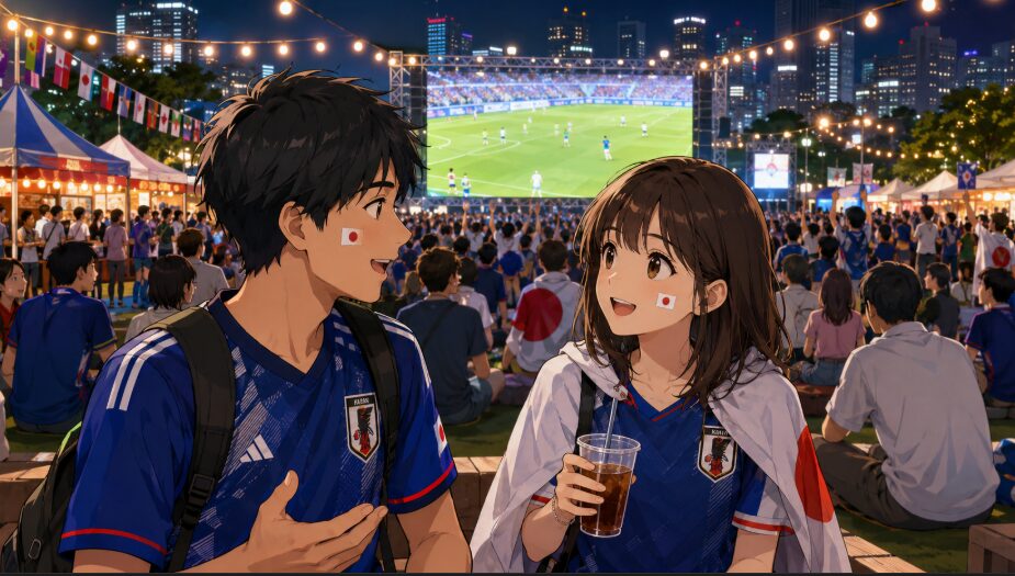 W杯サッカーで女性と出会う自然な方法と観戦マナー完全ガイド