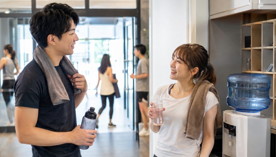 ジムで気に入った女性に話しかける自然な方法とNG行動
